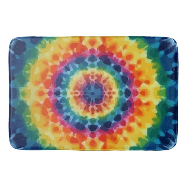 Tye-Dye-4 Bath Mat Badematte (Vorderseite)