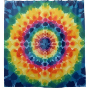 Tye-Dye-4 iPhone/iPad Gehäuse Duschvorhang
