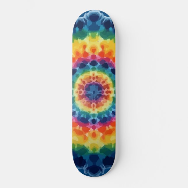 Tye-Dye-4 Skateboard (Vorderseite)