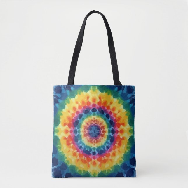 Tye-Dye-4-Tasche Tasche (Vorderseite)