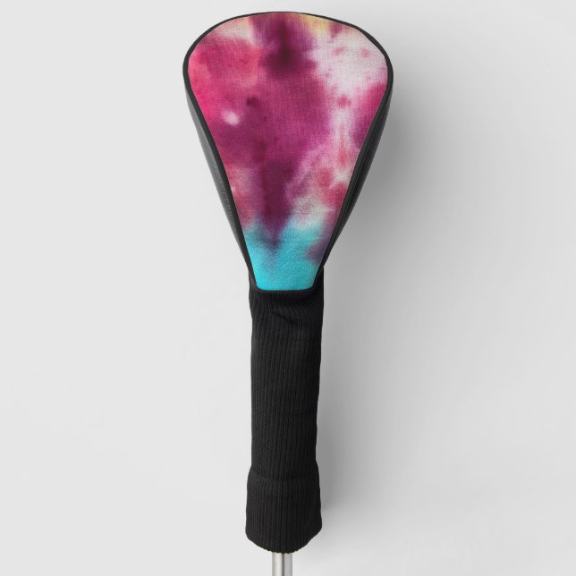 Tye Dye #9 Golf Headcover (Vorderseite)