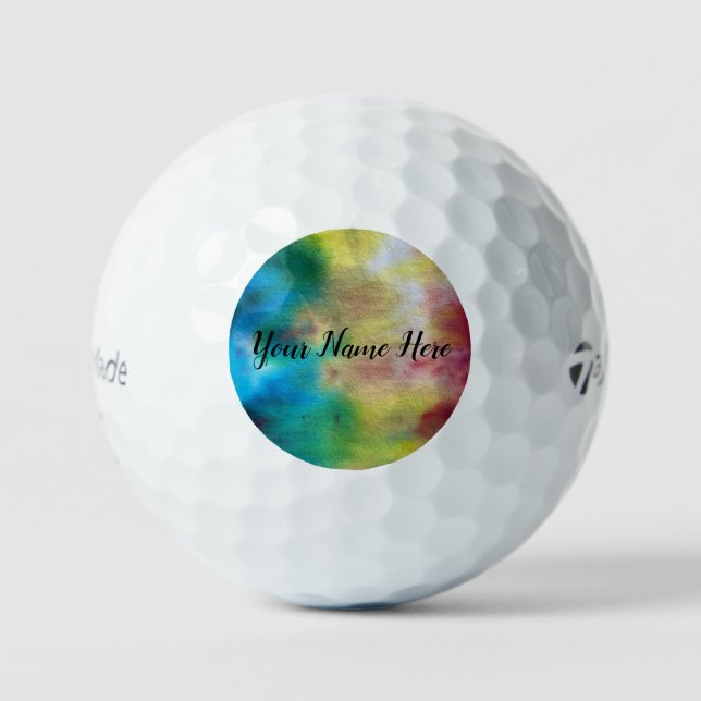 Tye Dye Golfball (Vorderseite)