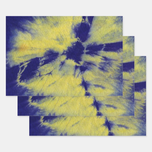 Tye Dye Komposition #11 von Michael Moffa Geschenkpapier Set (Set)