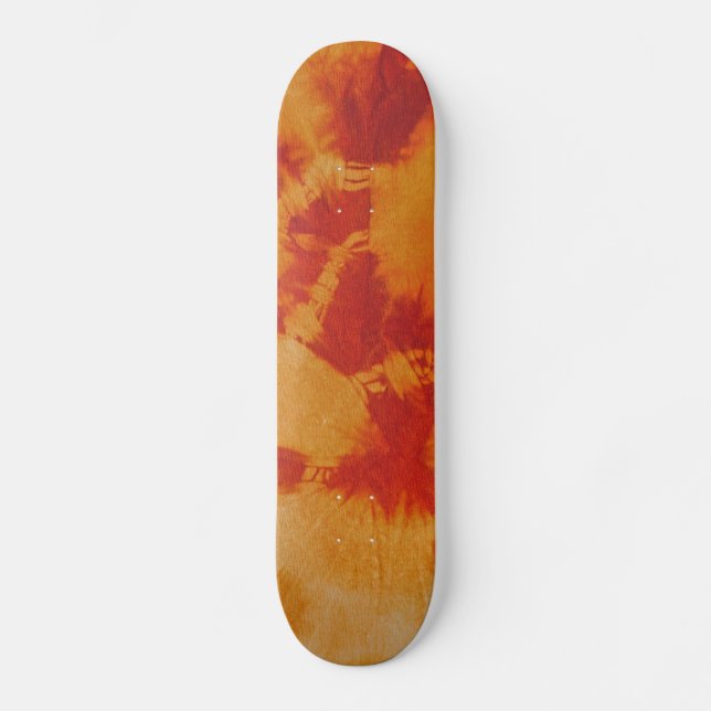Tye Dye Komposition #12 von Michael Moffa Skateboard (Vorderseite)