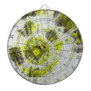 Tye Dye Komposition #3 von Michael Moffa Dartscheibe