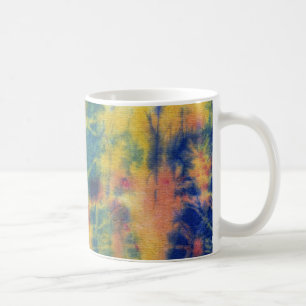 Tye Dye Komposition #5 von Michael Moffa Kaffeetasse