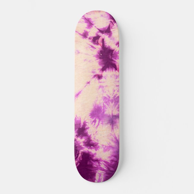 Tye Dye Komposition #7 von Michael Moffa Skateboard (Vorderseite)