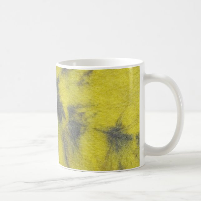 Tye Dye Komposition #8 von Michael Moffa Kaffeetasse (Rechts)