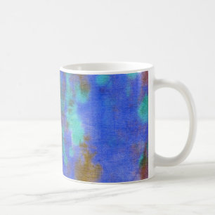 Tye Dye Komposition #8 von Michael Moffa Kaffeetasse