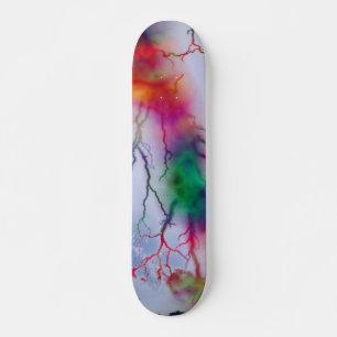 Tye Dye Lightning Skateboard