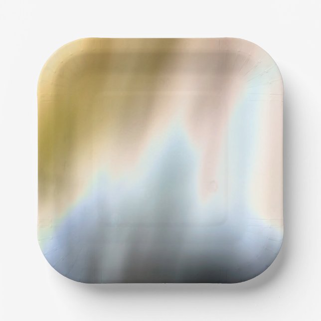 Tye Dye Paper Plate Pappteller (Vorderseite)