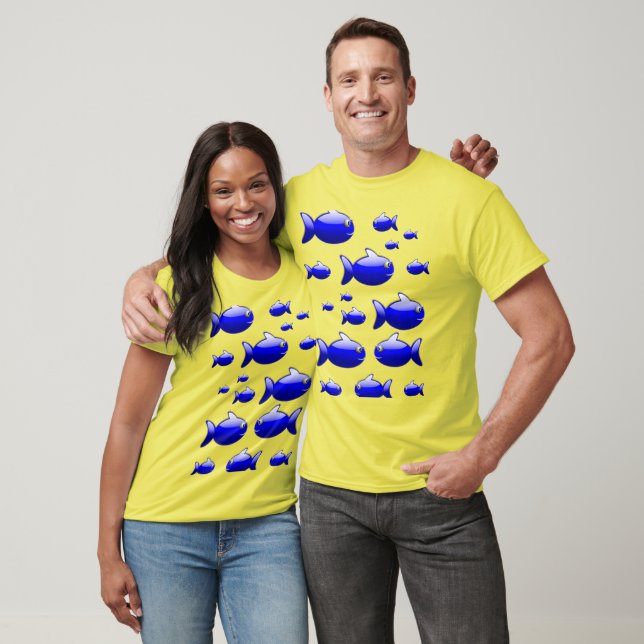 Tye Dye T - Shirt Fish (Unisex)