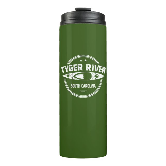 Tyger River, South Carolina Thermosbecher (Vorderseite)