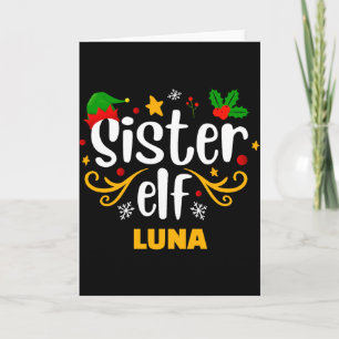 Tygraphy Schwester Elf Spaß Familien-Matching  Karte