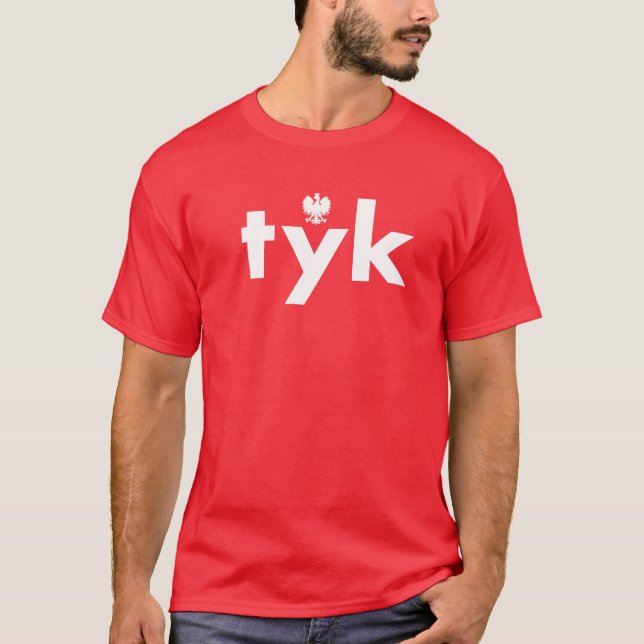 tyk Polonais Nom Tshirt (Devant)