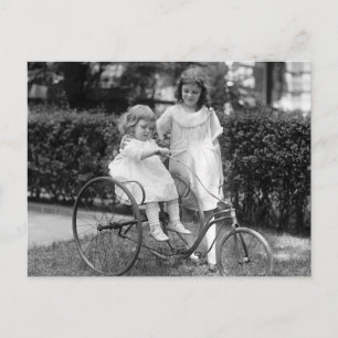Tyke on Trike, 1920er Postkarte