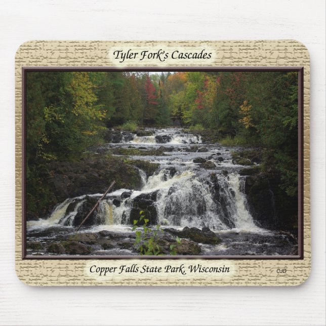 Tyler Forks Cascades mousepad (Vorne)