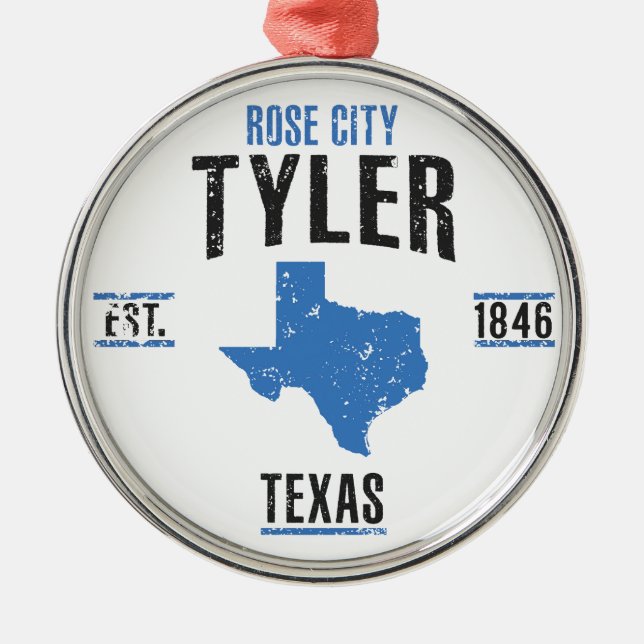 Tyler Ornament Aus Metall (Vorne)