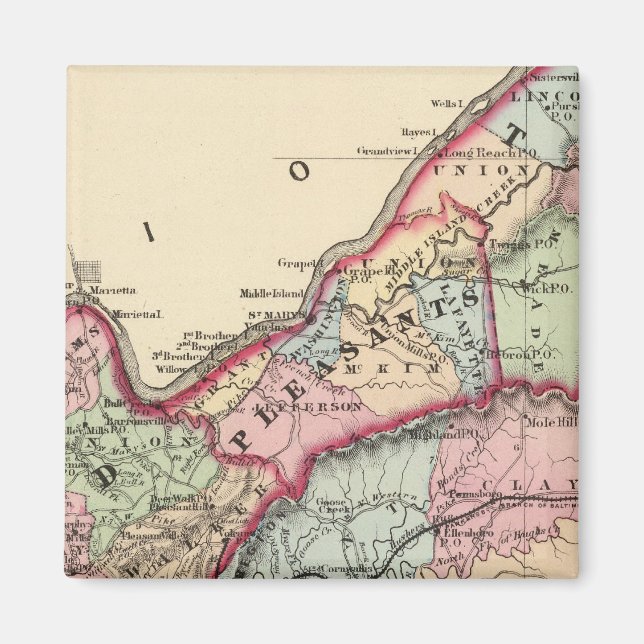 Tyler, Ritchie, Vergnügungen, Holz, Draht-Landkrei Magnet (Vorne)