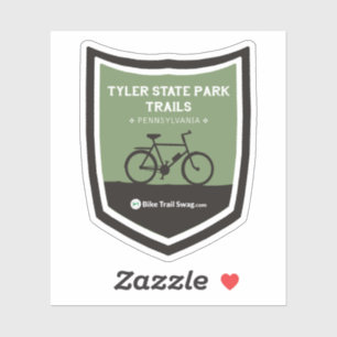 Tyler Staats-Park-Spuren Aufkleber
