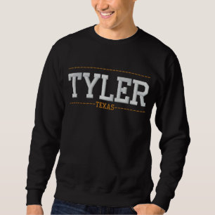 Tyler Texas USA bestickte Sweatshirts