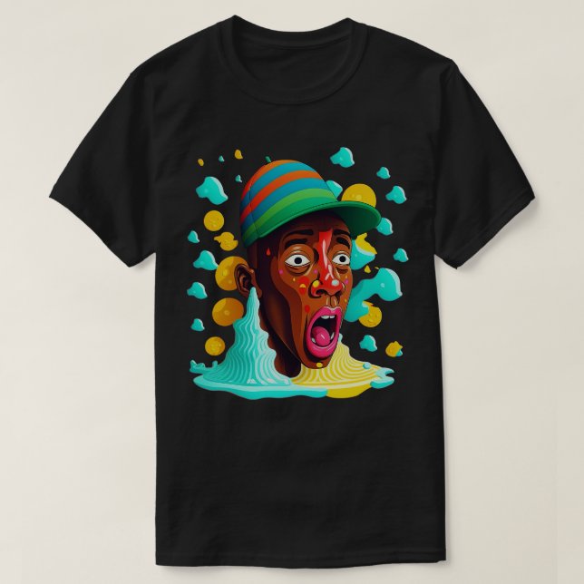 Tyler the Creator Original Fan Art 1 T-Shirt (Design vorne)
