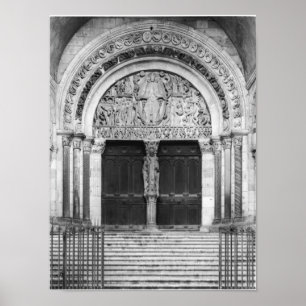 Tympanum mit dem Letzten Urteil Poster