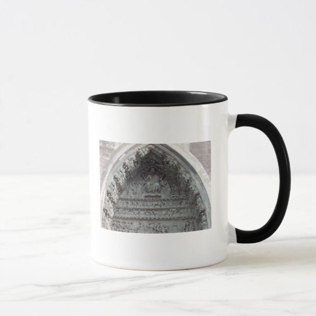 Tympanum vom links Portal Tasse (Rechts)