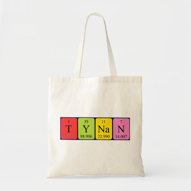 Tynan Periodenname Totbeutel Tragetasche (Vorne)