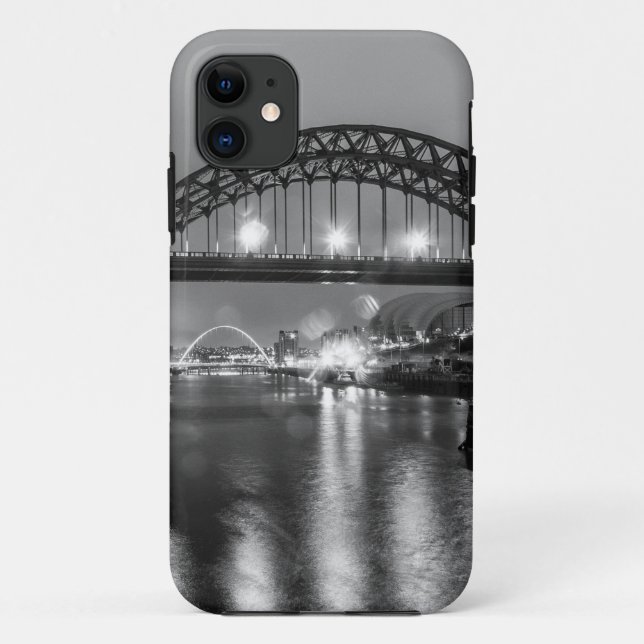 Tyne Bridge bei Nacht Case-Mate iPhone Hülle (Rückseite)