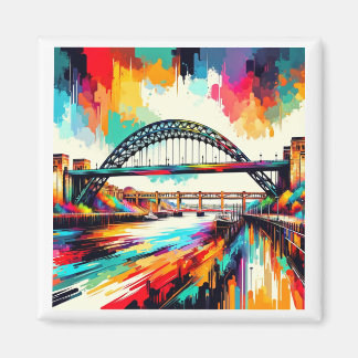 Tyne Bridge Kühlschrankmagnet