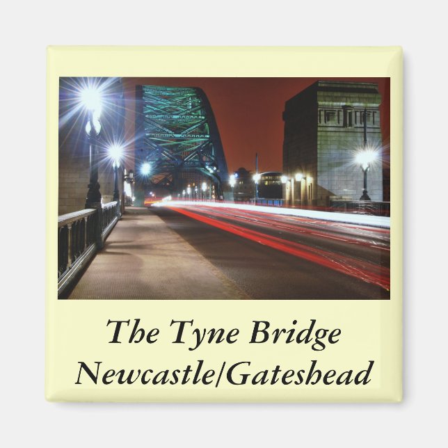Tyne Bridge Magnet (Vorne)