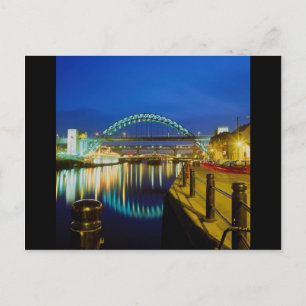 Tyne Bridge, Newcastle-Upon-Tyne, England Postkarte