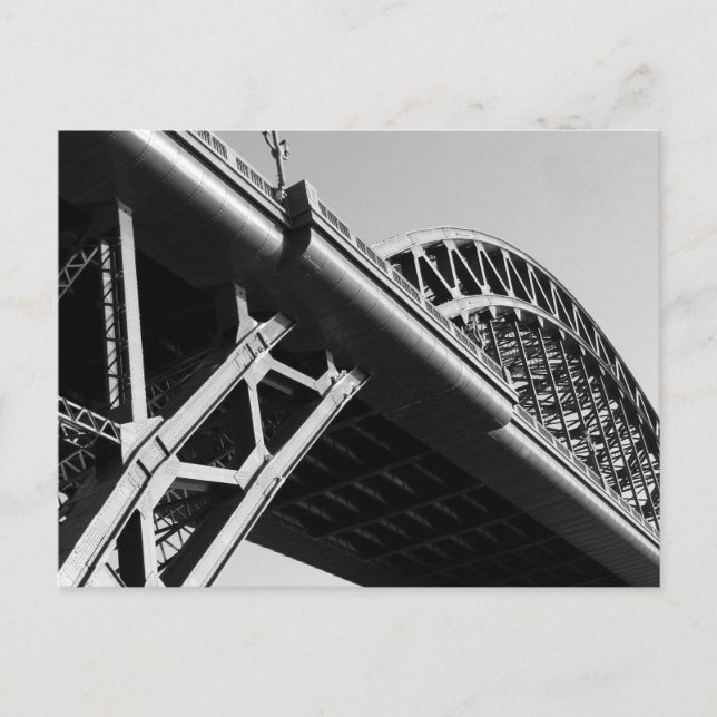 Tyne Bridge Postcard Postkarte (Vorderseite)