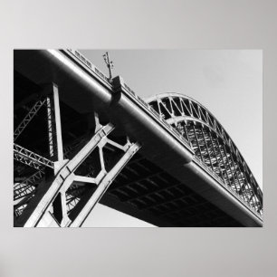 Tyne-Brücken-Plakat/Druck Poster