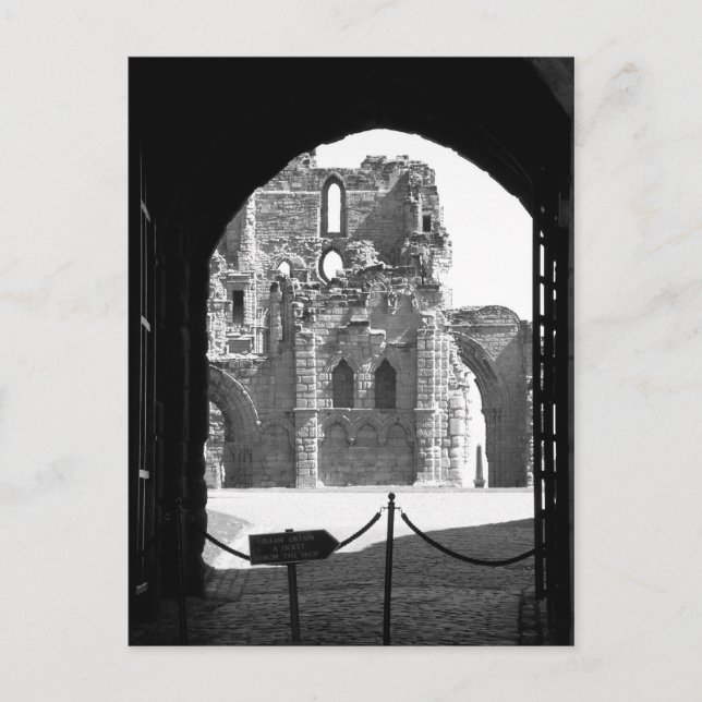Tynemouth Priory Gateway Postkarte (Vorderseite)