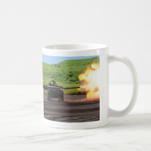 Typ 10 Tank und M1A1 Tank mit Maulkorbblitz Kaffeetasse