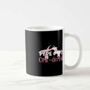 Typ 1 derful - Diabetes Awarn - Unicorn - S Kaffeetasse