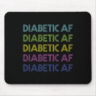 Typ 1 Diabetes Bewusstsein Diabetiker Af Fun Gesch Mousepad