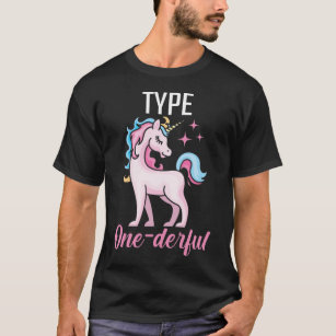 Typ 1 Diabetes Bewusstsein Unicorn Diabetiker T-Shirt