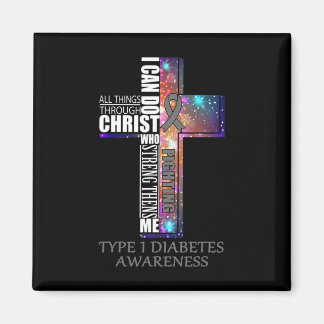 TYP 1 DIABETES Bewusstsein - Weihnachtsgeschenk Magnet