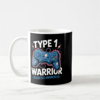 Typ-1-Diabetes-Bewusstseins-Illustration für Diabe Kaffeetasse
