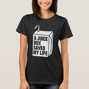Typ 1 Diabetes Eine Saftbox Rettete mein Leben T-Shirt