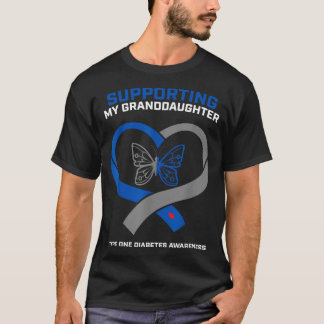 Typ-1-Diabetes-Enkelin Typ 1 Diabetes T-Shirt