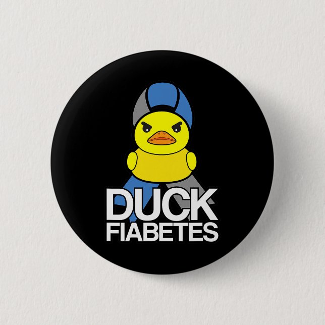 Typ 1 Diabetes Fiabetes T1d Aufklärung Button (Vorderseite)