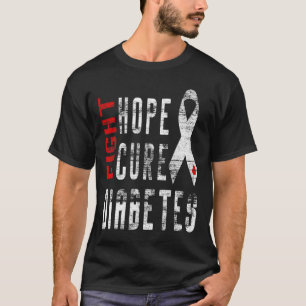 Typ 1 Diabetes - Kur Diabetes T-Shirt