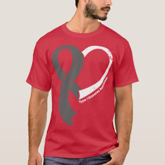 Typ 1 Diabetes Sensibilisierung für Hoffnung Liebe T-Shirt