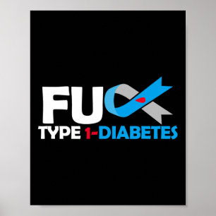 Typ 1 Diabetes T1d Diabetes Poster