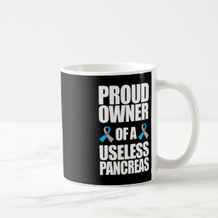 Typ 1 Diabetesbewusstsein stolzer Besitzer eines n Kaffeetasse