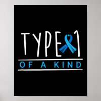 Typ 1 einer Art Diabetes Bewusstsein Diabetiker Le